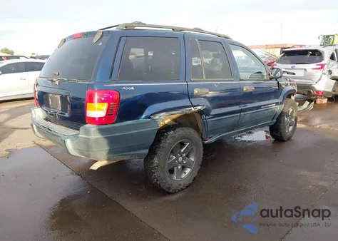 2001 Jeep Grand Cherokee Laredo z USA, uszkodzony, nr VIN 1J4GW48S11C544253